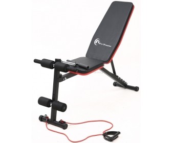 Скамья регулируемая FitTronic B210 (Black/Red)