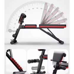 Banca forta reglabila FitTronic B230 (Black/Red) Thumb