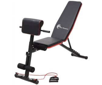 Скамья регулируемая FitTronic B230 (Black/Red)