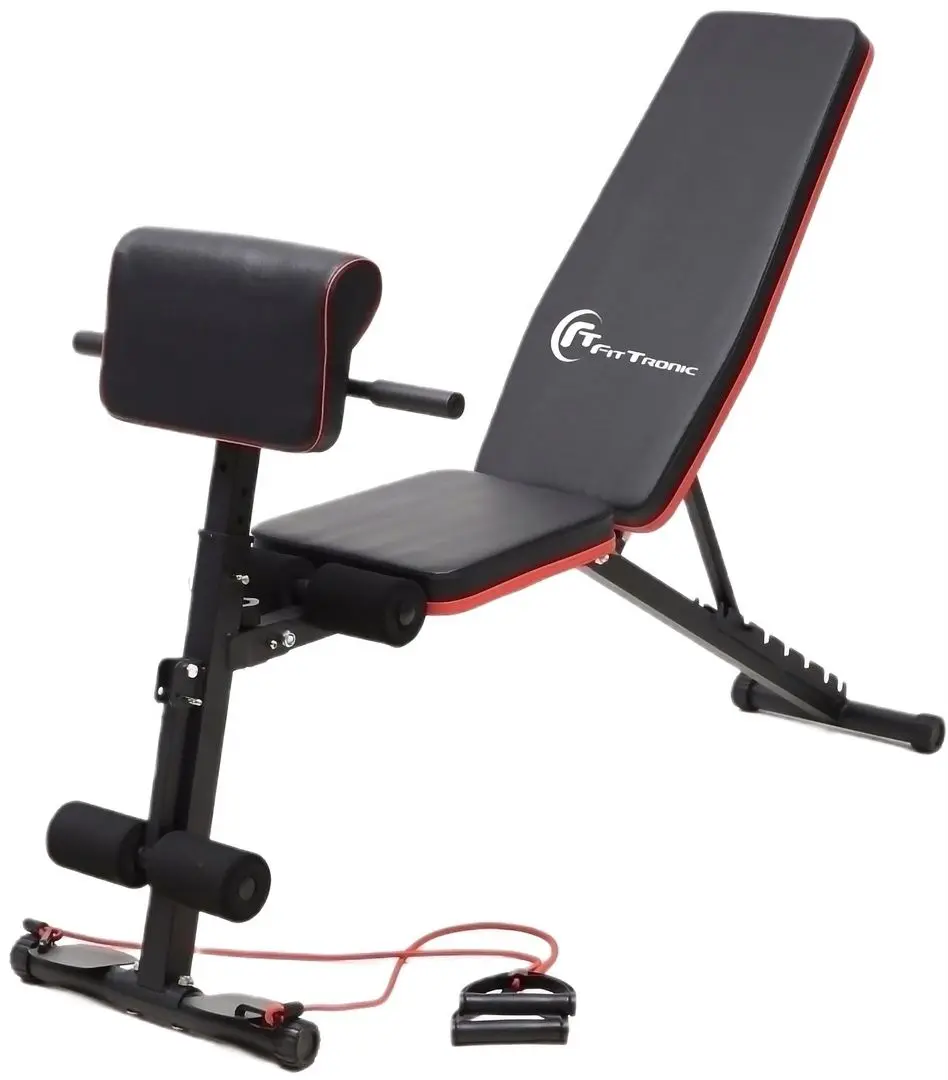Banca forta reglabila FitTronic B230 (Black/Red)