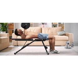 Скамья регулируемая FitTronic B250 (Black/Red) Thumb