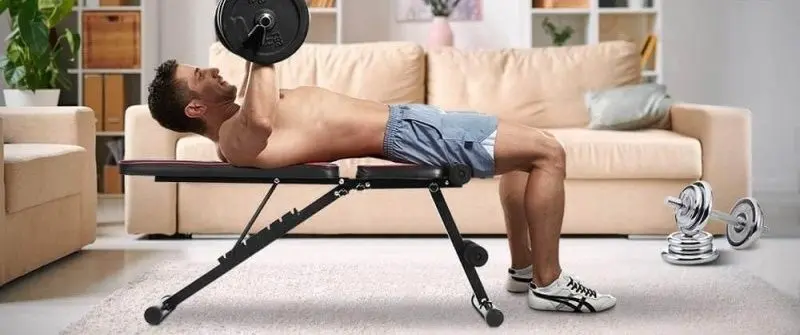 Скамья регулируемая FitTronic B250 (Black/Red)