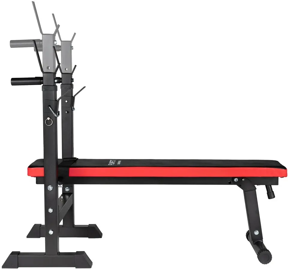 Banca pentru antrenament de forta Funfit Gym&Fitness 4807 (Black/Red) - 3