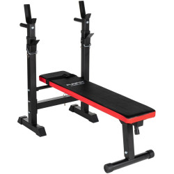 Banca pentru antrenament de forta Funfit Gym&Fitness 4807 (Black/Red) Thumb