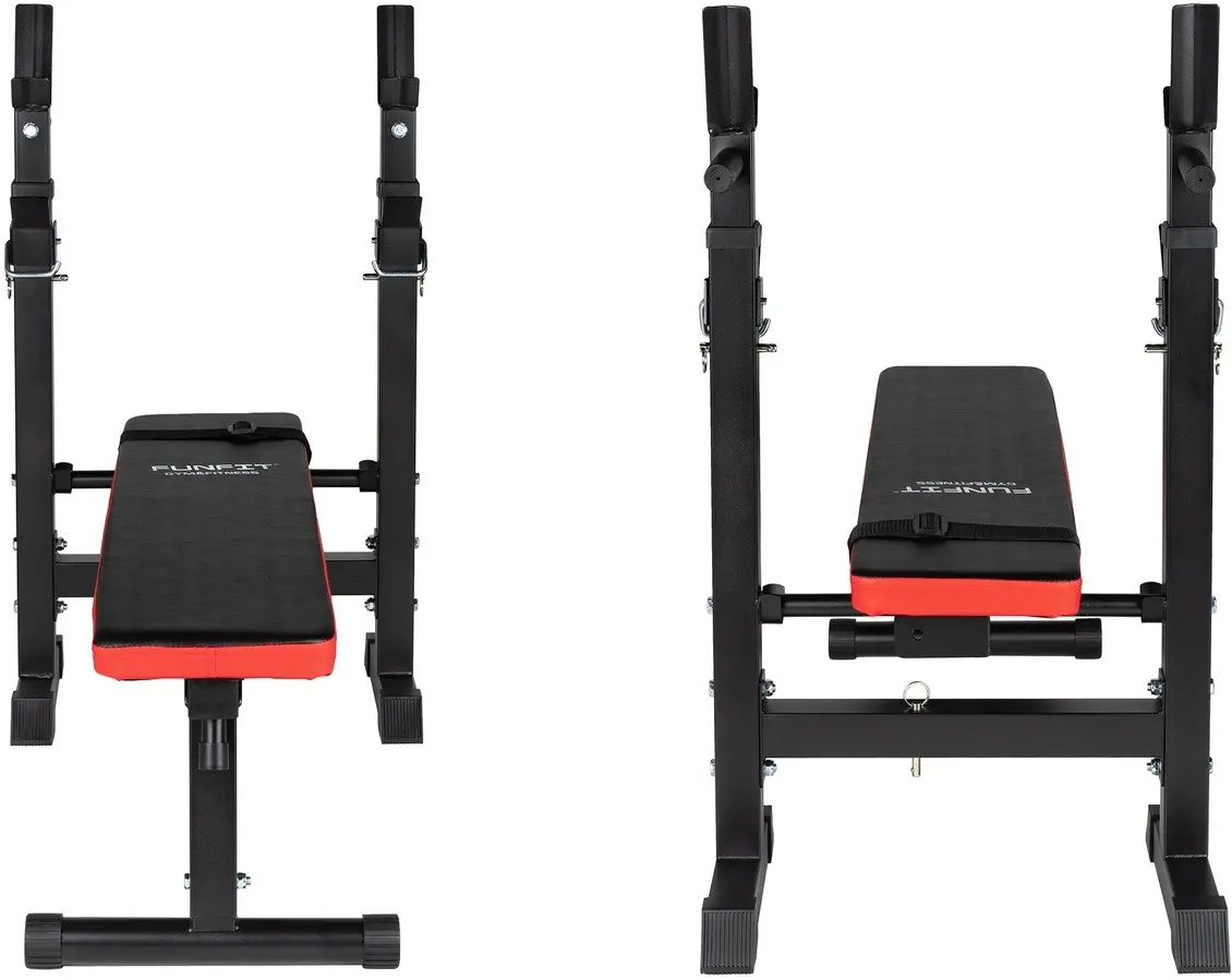 Banca pentru antrenament de forta Funfit Gym&Fitness 4807 (Black/Red) - 5