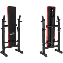 Banca pentru antrenament de forta Funfit Gym&Fitness 4807 (Black/Red) Thumb