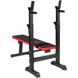 Banca pentru antrenament de forta Funfit Gym&Fitness 4807 (Black/Red) Thumb