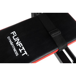 Banca pentru antrenament de forta Funfit Gym&Fitness 4807 (Black/Red) Thumb