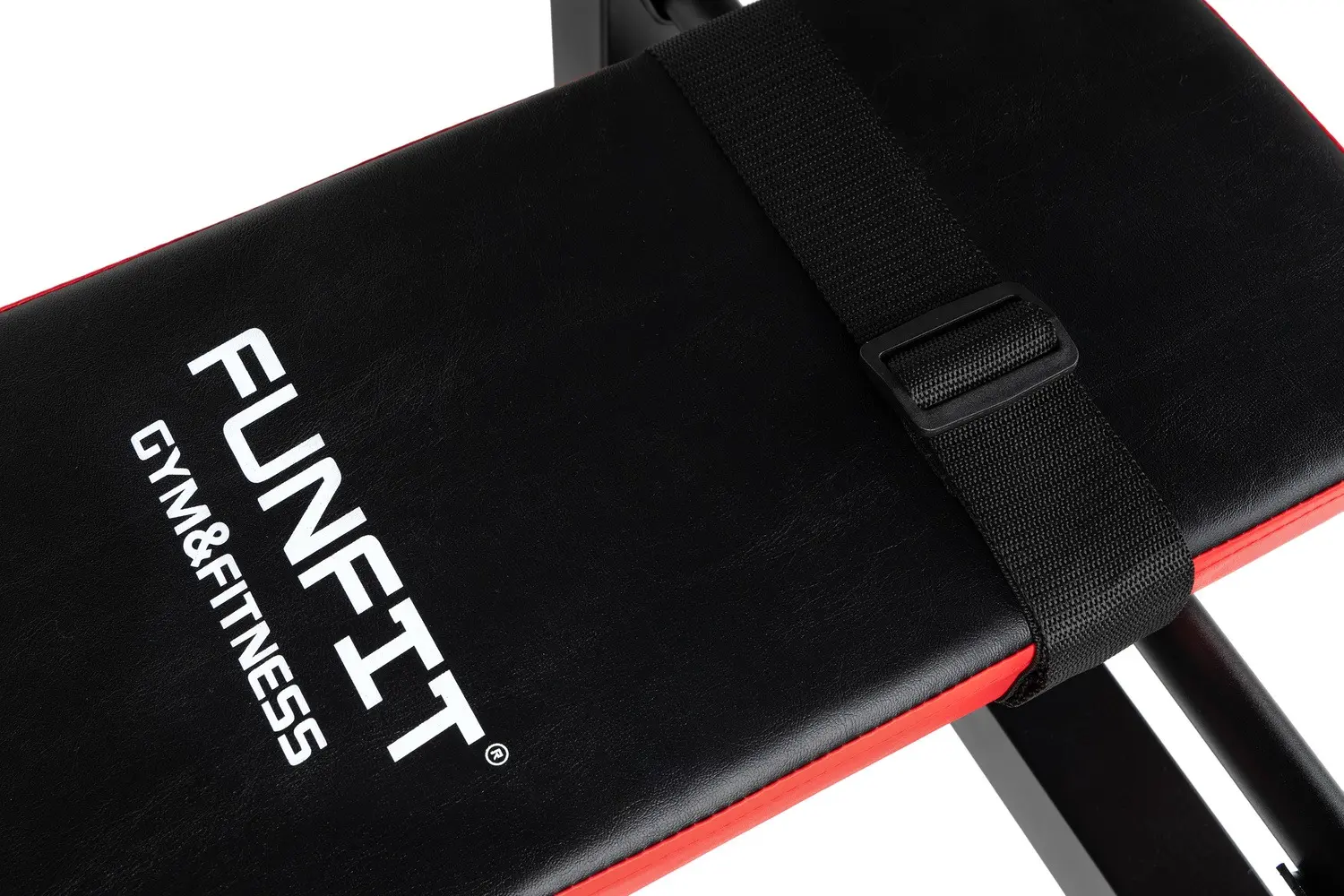 Banca pentru antrenament de forta Funfit Gym&Fitness 4807 (Black/Red) - 12