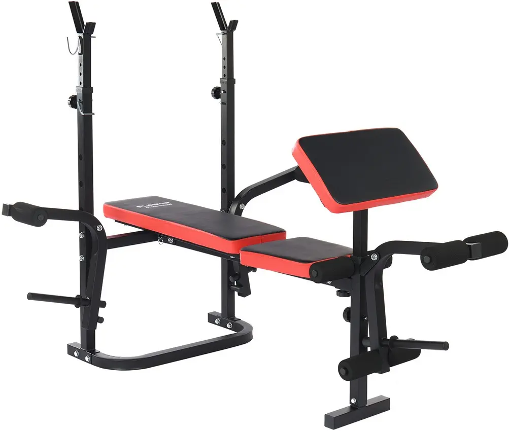 Banca pentru antrenament de forta Funfit Gym&Fitness 4807 (Black/Red) - 5