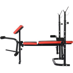 Banca pentru antrenament de forta Funfit Gym&Fitness 4807 (Black/Red) Thumb