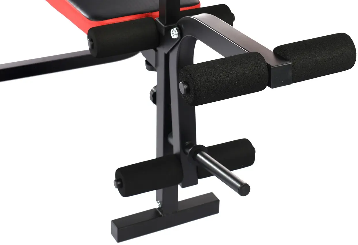 Banca pentru antrenament de forta Funfit Gym&Fitness 4807 (Black/Red) - 7
