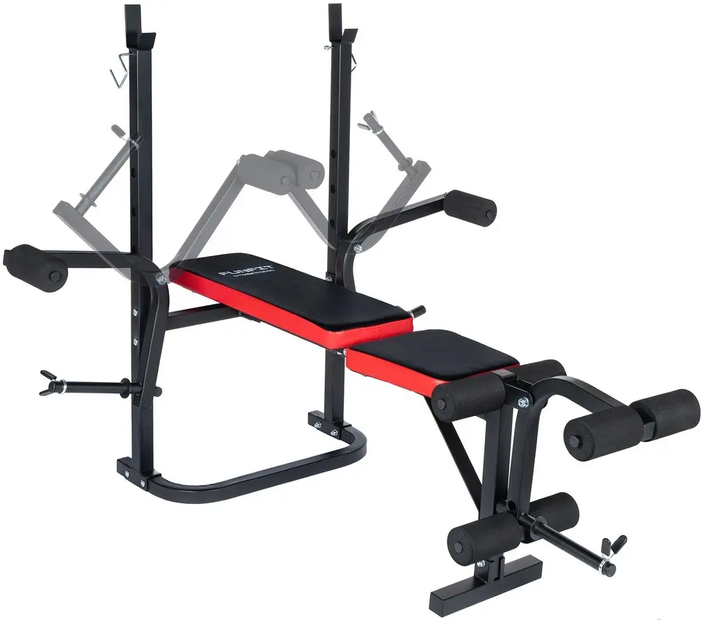 Banca pentru antrenament de forta Funfit Gym&Fitness 4808 (Black/Red) - 11