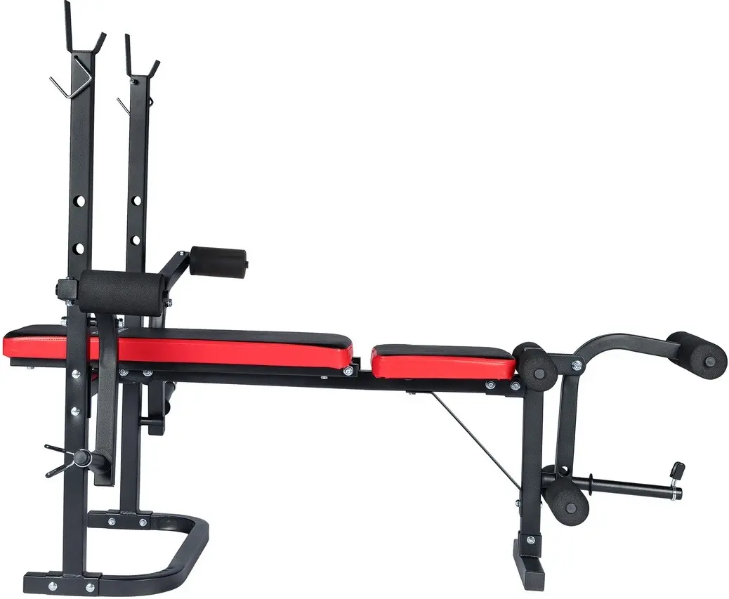 Banca pentru antrenament de forta Funfit Gym&Fitness 4808 (Black/Red) - 3