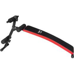 Banca pentru antrenament de forta Funfit Gym&Fitness 4810 (Black/Red) Thumb