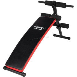 Banca pentru antrenament de forta Funfit Gym&Fitness 4810 (Black/Red)