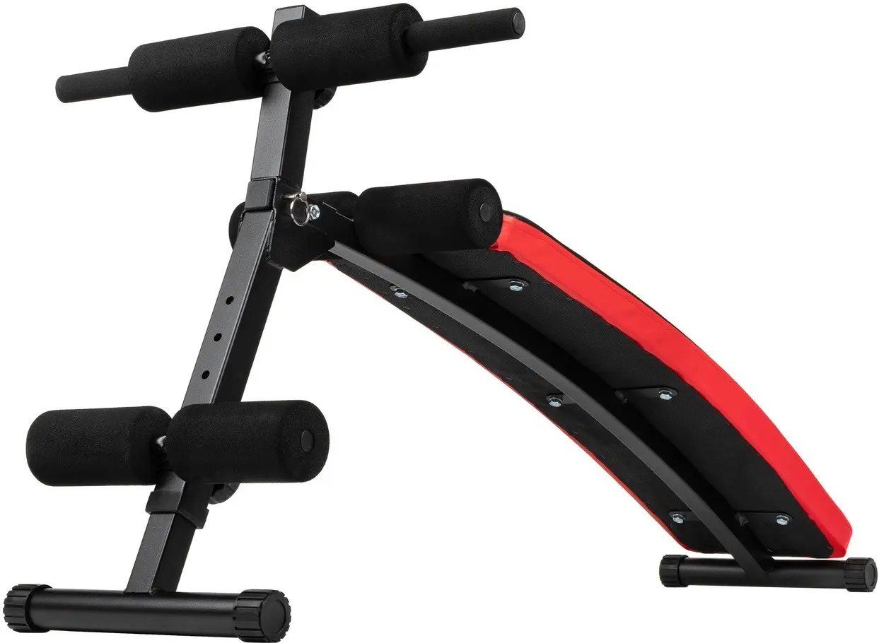 Banca pentru antrenament de forta Funfit Gym&Fitness 4810 (Black/Red) - 4