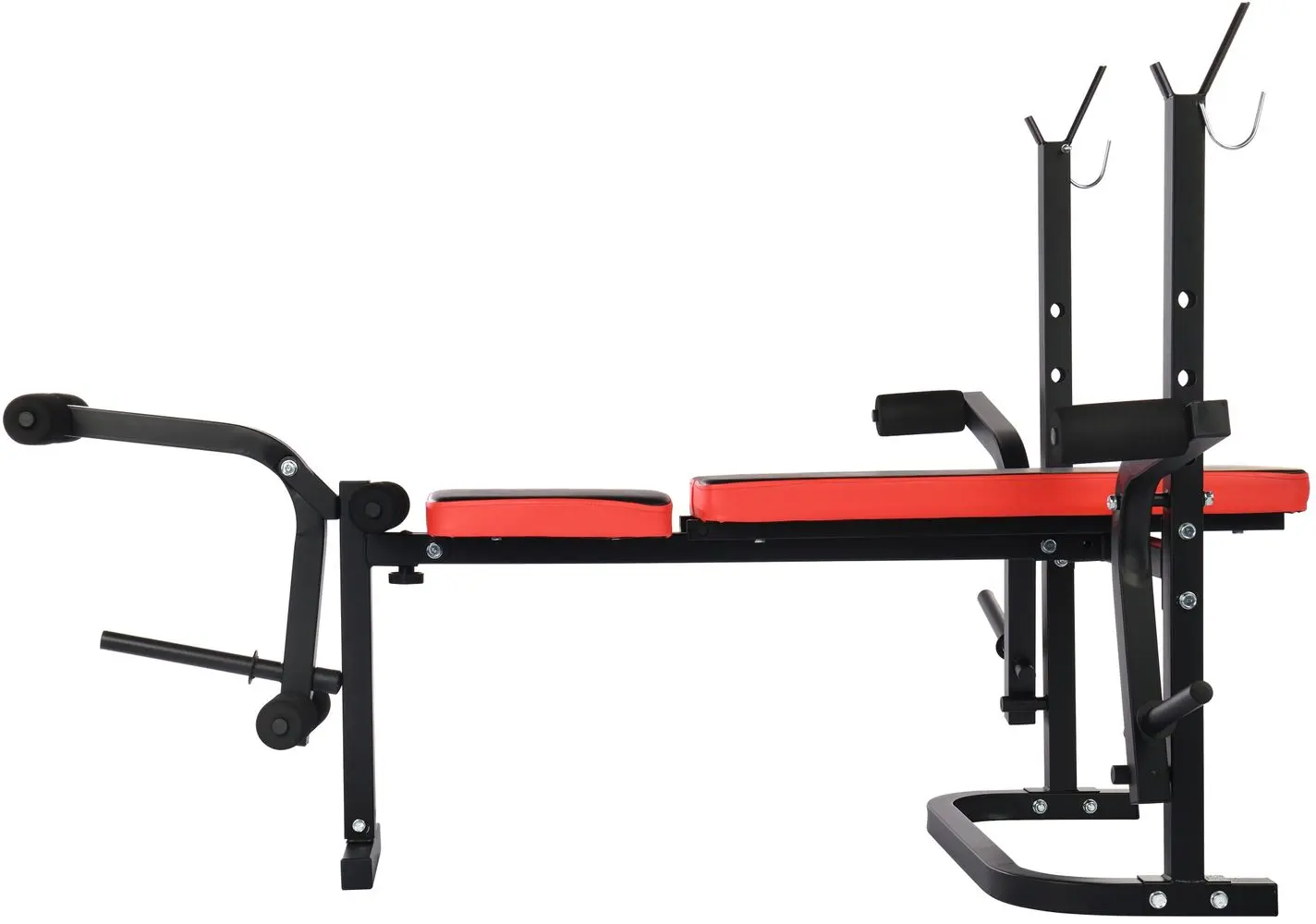 Скамья многофункциональная FunFit 3864 (Black/Red) - 3