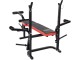 Скамья многофункциональная FunFit 3864 (Black/Red)