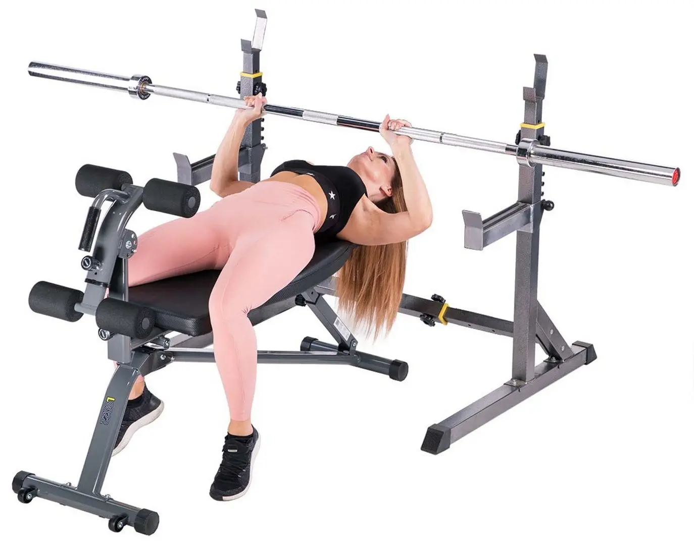 Scaun multifunctional HMS Premium L8022 (Black/Grey)