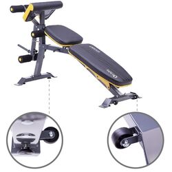 Scaun multifunctional HMS Premium LS3061 (Black/Yellow) Thumb