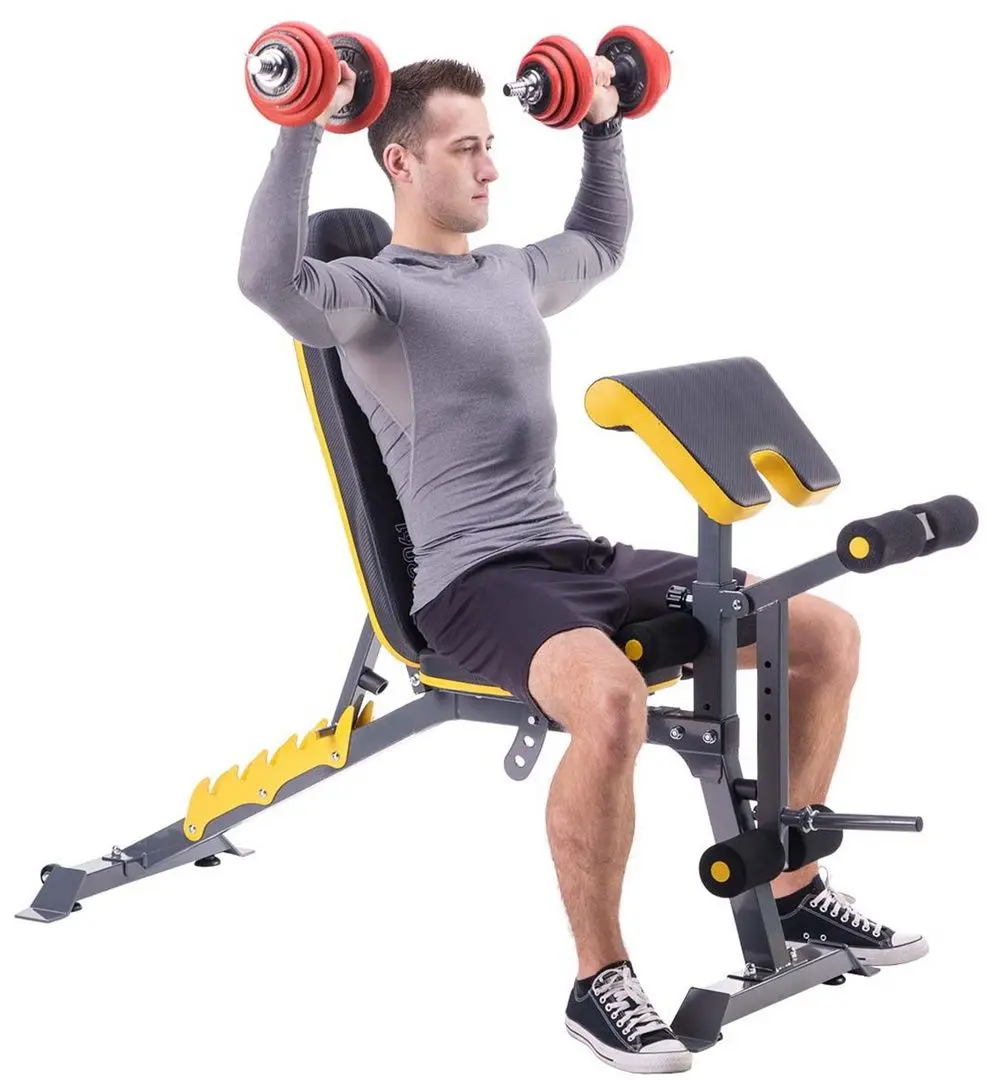 Scaun multifunctional HMS Premium LS3061 (Black/Yellow)