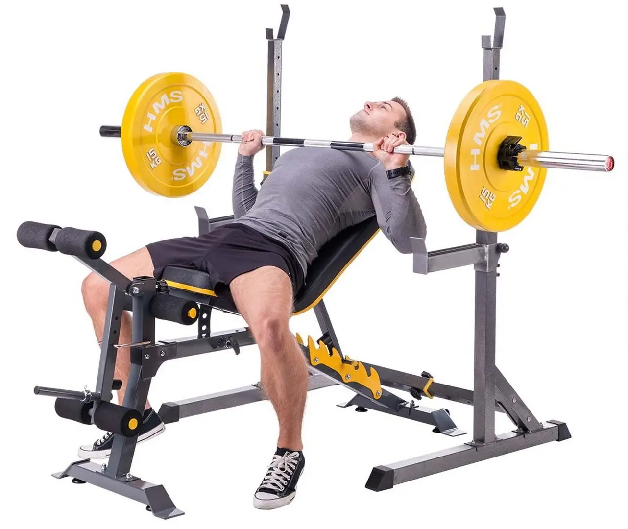 Scaun multifunctional HMS Premium LS3061 (Black/Yellow)