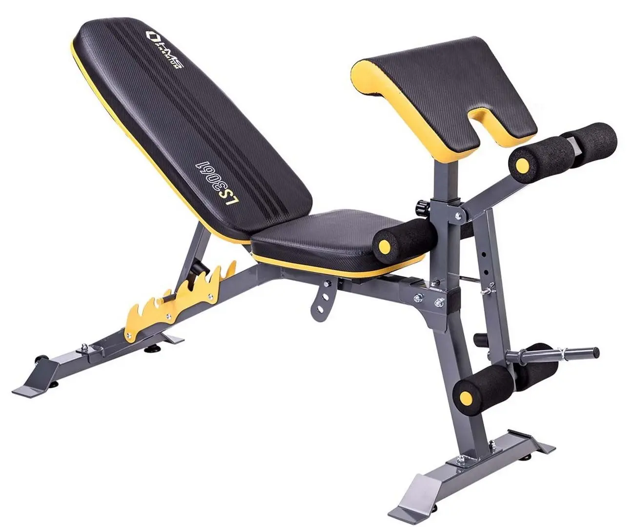 Scaun multifunctional HMS Premium LS3061 (Black/Yellow)