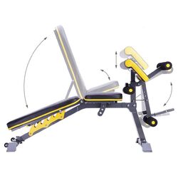 Scaun multifunctional HMS Premium LS3061 (Black/Yellow) Thumb