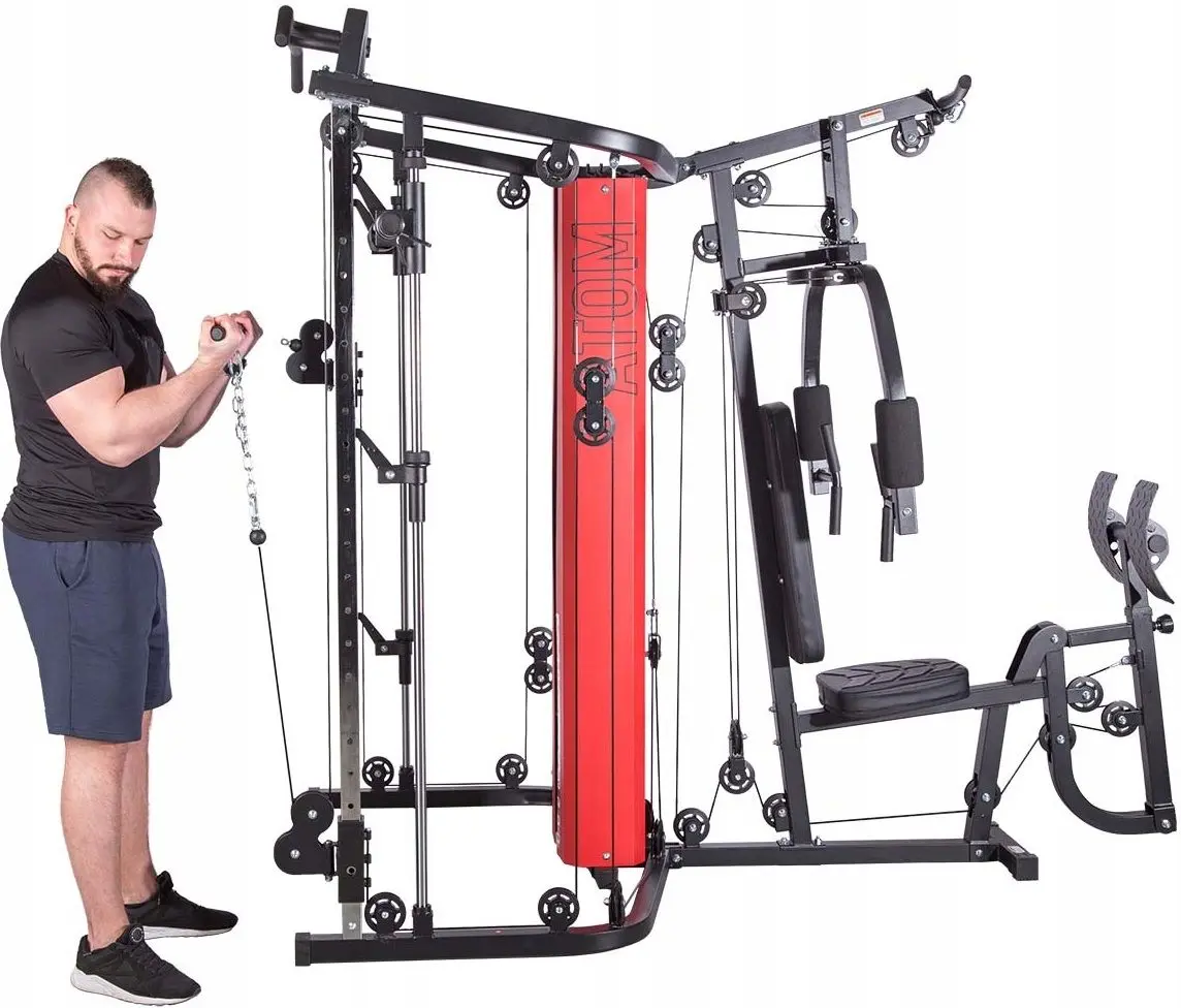 Aparat multifunctional HMS Atom (Black/Red)