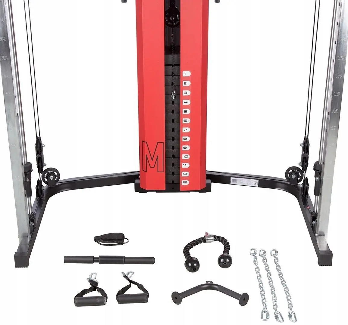 Aparat multifunctional HMS Atom (Black/Red)