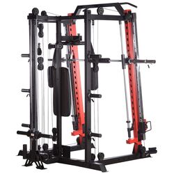 Многофункциональный тренажер HMS Cyklop 3 (Black/Red) Thumb