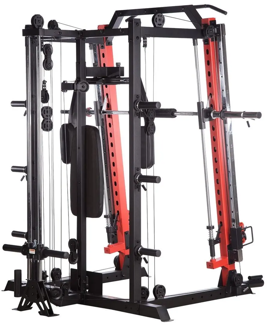 Многофункциональный тренажер HMS Cyklop 3 (Black/Red)