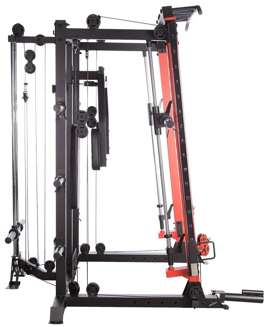 Многофункциональный тренажер HMS Cyklop 3 (Black/Red)