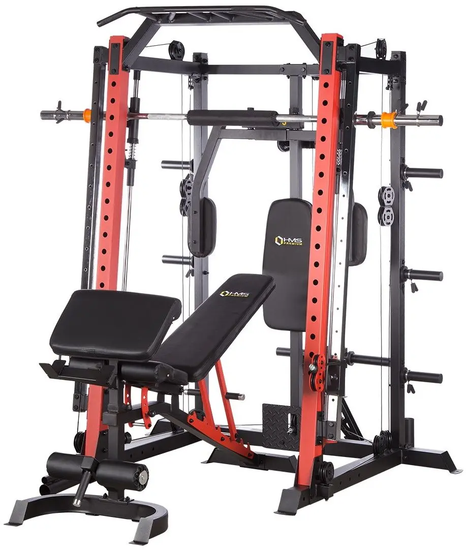 Многофункциональный тренажер HMS Cyklop 3 (Black/Red)