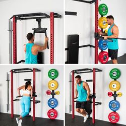 Многофункциональный тренажер HMS KLT22 (Black/Red) Thumb