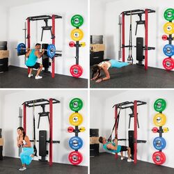 Многофункциональный тренажер HMS KLT22 (Black/Red) Thumb