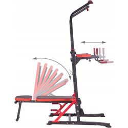 Aparat multifunctional HMS PWL8324 (Black/Red) Thumb