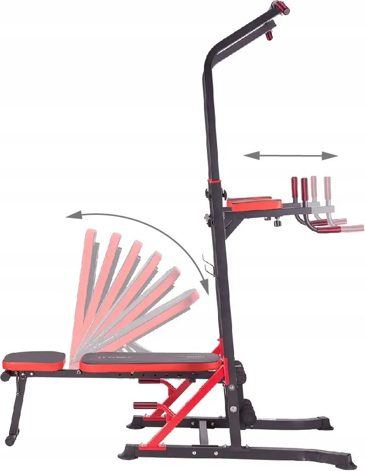 Aparat multifunctional HMS PWL8324 (Black/Red)