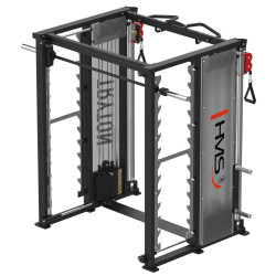 Многофункциональный тренажер HMS Smith Machine 3D Tryton (Black) Thumb