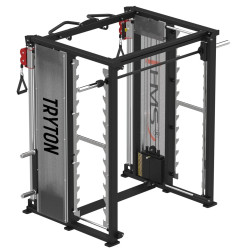 Многофункциональный тренажер HMS Smith Machine 3D Tryton (Black) Thumb