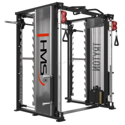 Многофункциональный тренажер HMS Smith Machine 3D Tryton (Black)