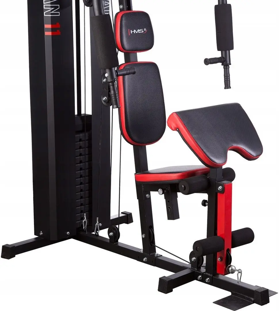 Многофункциональный тренажер HMS Tytan 11 (Black/Red) - 12