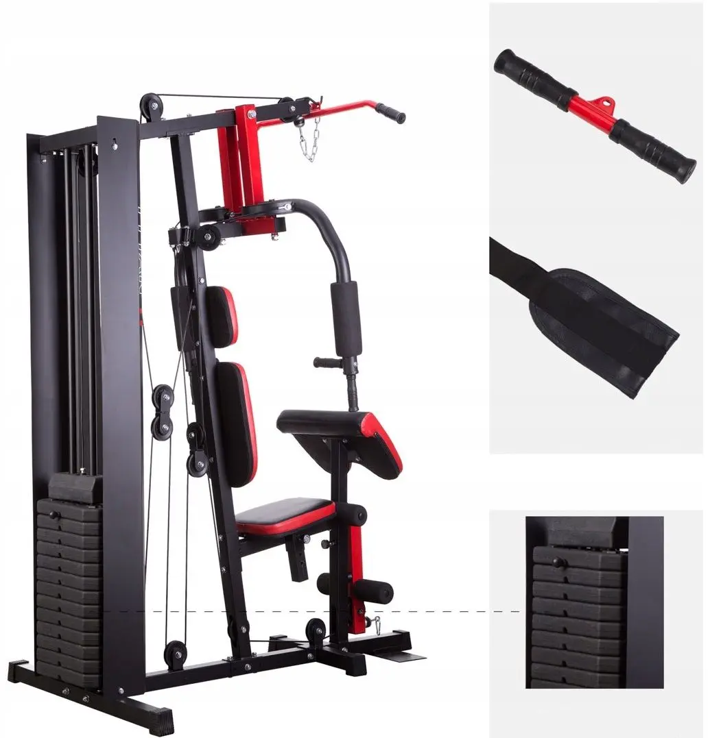 Многофункциональный тренажер HMS Tytan 11 (Black/Red) - 4