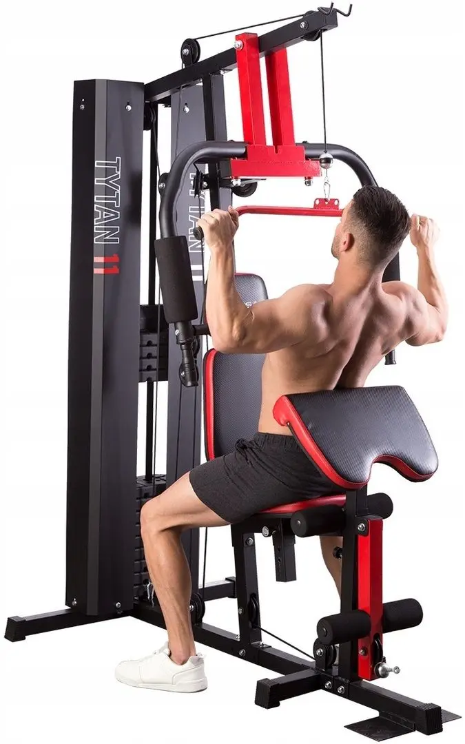 Многофункциональный тренажер HMS Tytan 11 (Black/Red) - 8