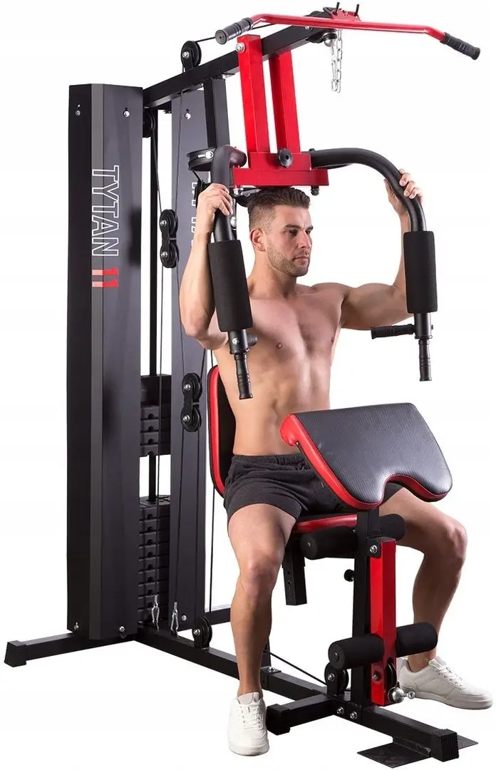 Многофункциональный тренажер HMS Tytan 11 (Black/Red) - 9