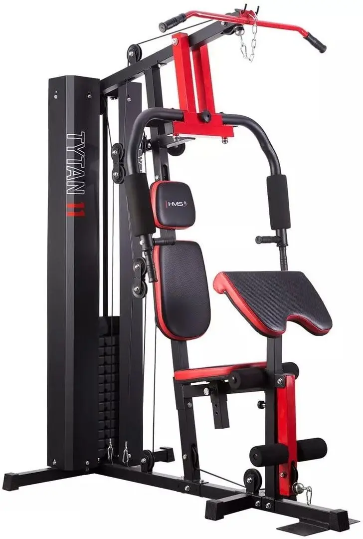 Многофункциональный тренажер HMS Tytan 11 (Black/Red)