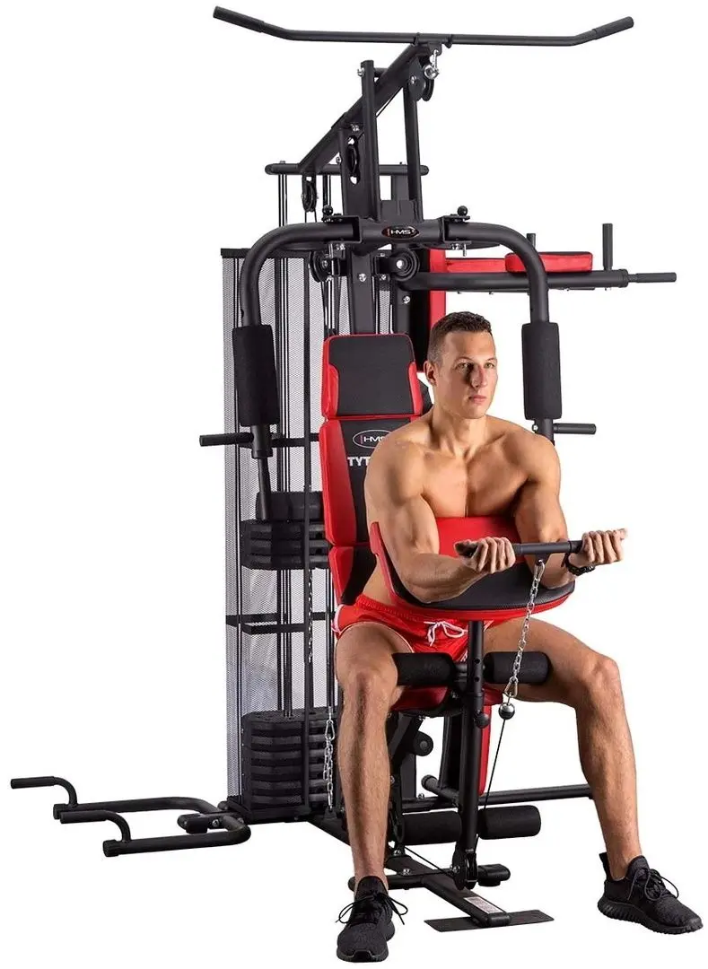 Aparat multifunctional HMS Tytan 12 (Black/Red)