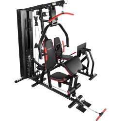 Многофункциональный тренажер HMS Tytan 17 (Black/Red)