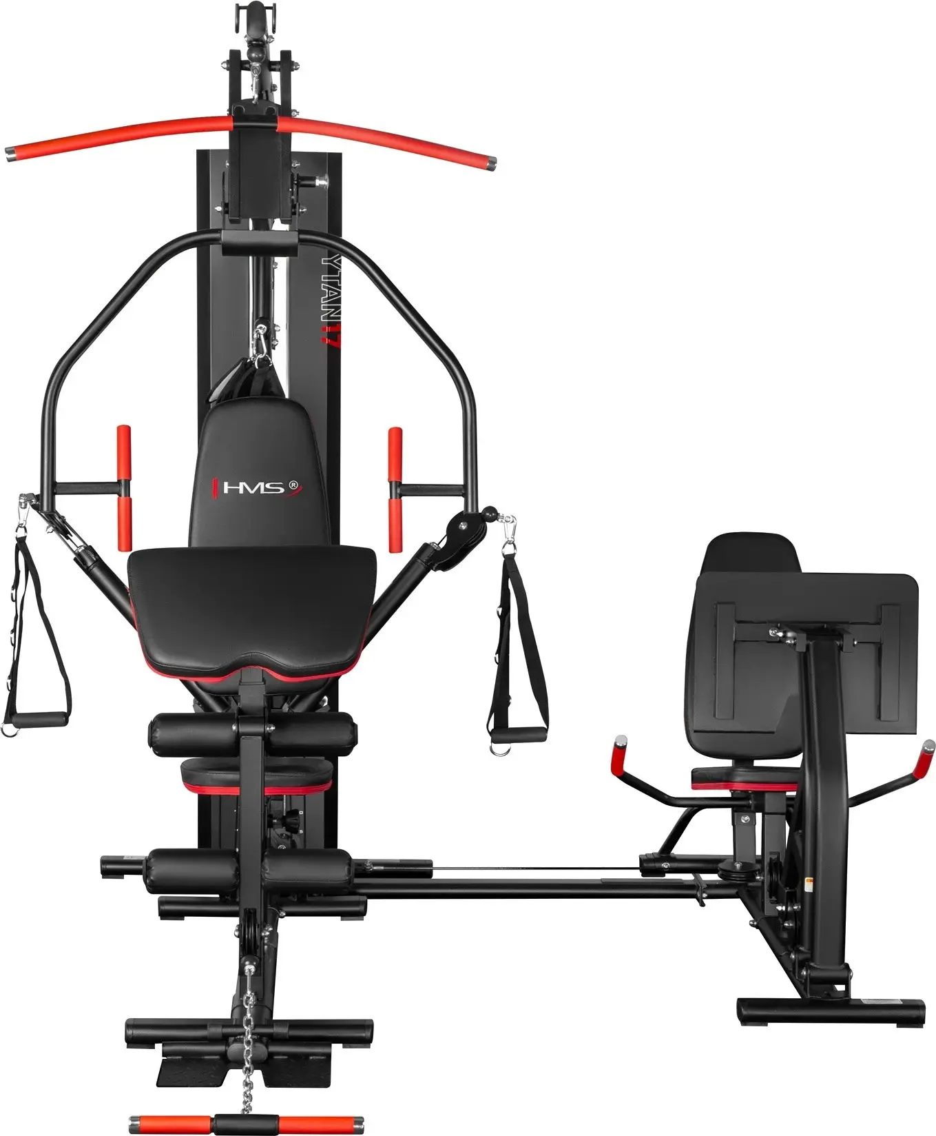 Многофункциональный тренажер HMS Tytan 17 (Black/Red) - 2